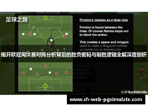 揭开欧冠淘汰赛对阵分析背后的胜负密码与制胜逻辑全解深度剖析