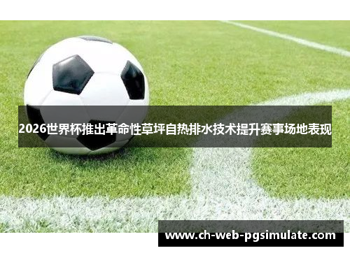 2026世界杯推出革命性草坪自热排水技术提升赛事场地表现 2026世界杯推出革命性草坪自热排水技术提升赛事场地表现