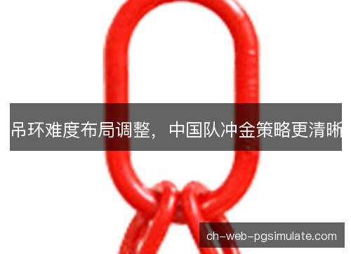 吊环难度布局调整,中国队冲金策略更清晰 吊环难度布局调整,中国队冲金策略更清晰